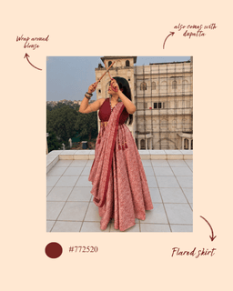 Kesariya Chaniya-Choli thumbnail 4